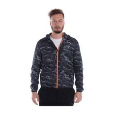 Emporio Armani Ea7, Sweatshirts & Hoodies, Herr, S, Polyester, Zip-through Jacka