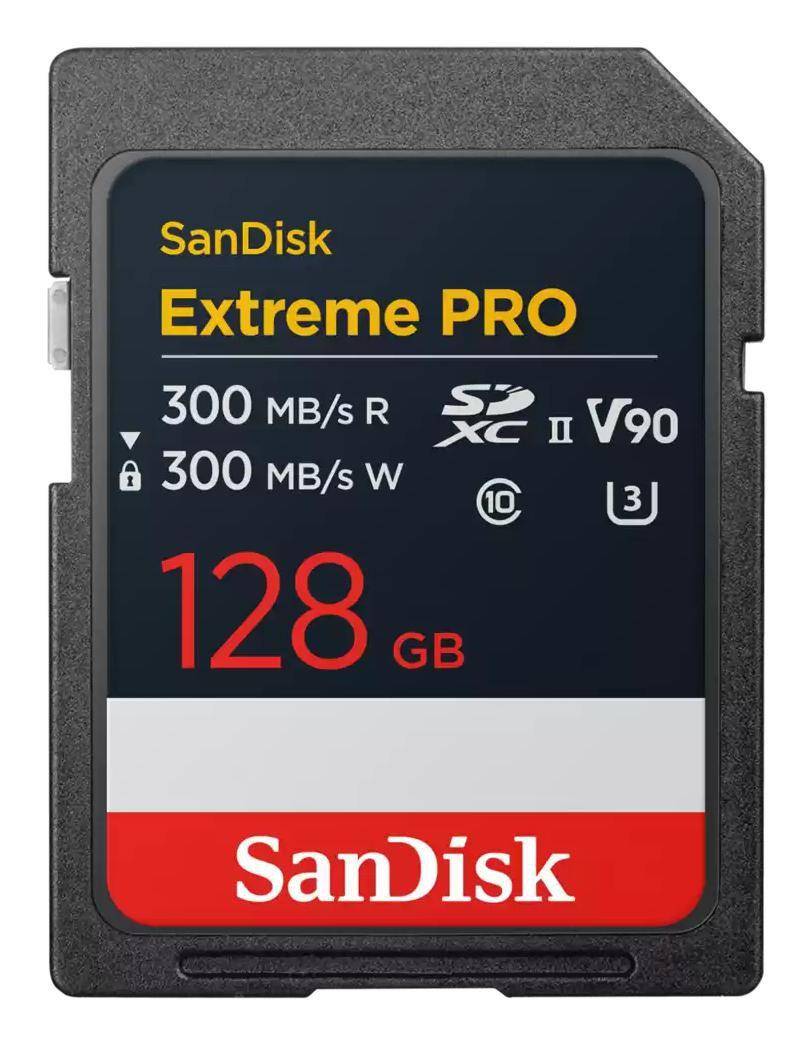 Extreme PRO 128GB SD UHS-II V90