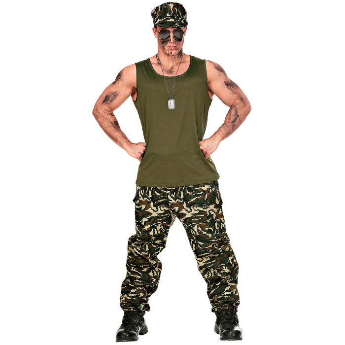 Militärkostym - 3 delar