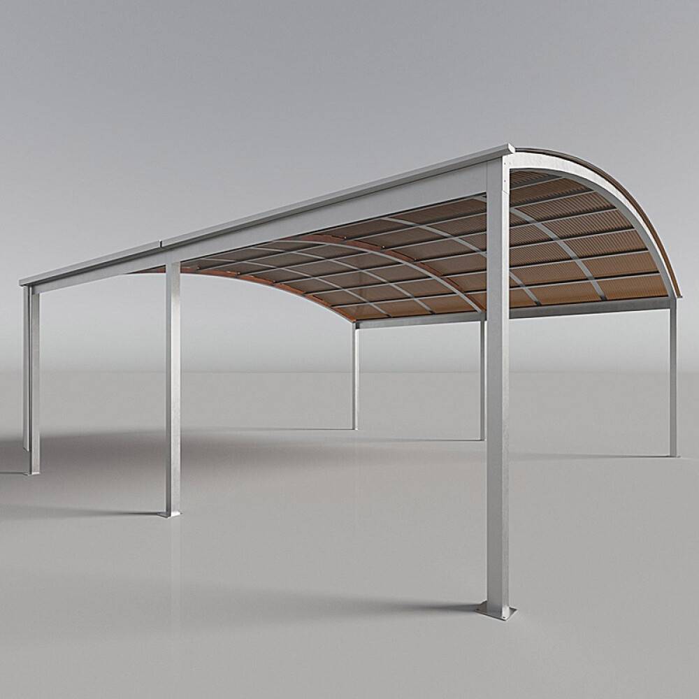 CARPORT GENUA ALLVIEW CASA DUBBEL 31,9M²