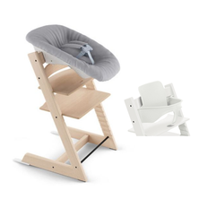 Stokke Tripp Trapp Stol + Tripp Trapp Newborn Set 2.0 + Tripp Trapp Babyset 2