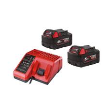 Milwaukee M18 B4 + M18 B5 + combilader