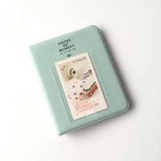 64 fickor polaroid fotoalbum mini instant bildväska förvaring för fujifilm instax mini film 8 korea instax album fotografia