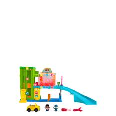 Little People Light-Up Learning Garage Toys Toy Cars & Vehicles Vehicle Garages Multi/patterned Fisher-Price