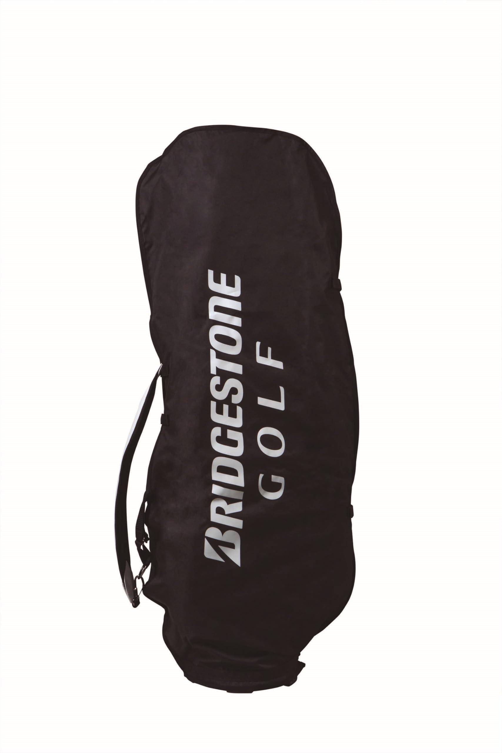 BRIDGESTONE Golf Caddy Bag Travel Cover TCG320 BK 2023 Model svart