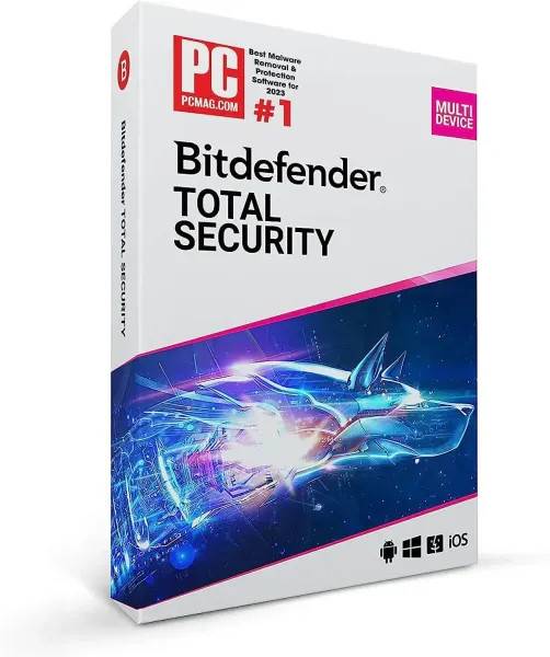 Bitdefender Total Security 2026 (Gerät(e): 1 Gerät / Jahr(e): 1 Jahr)