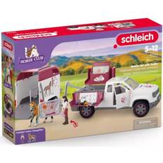 Schleich: Horse Club Mobil dyrelægebil med trailer 42704