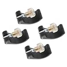 Sosoport 5 Set Vandringsstavar Fixering Av Vandringsstavar Walking Pole Loops Stick Accessoarer Walking Accessoarer För Män Klämmor För Stavar Trekking Pole Clips Ryggsäckstillbehör 4 st*5