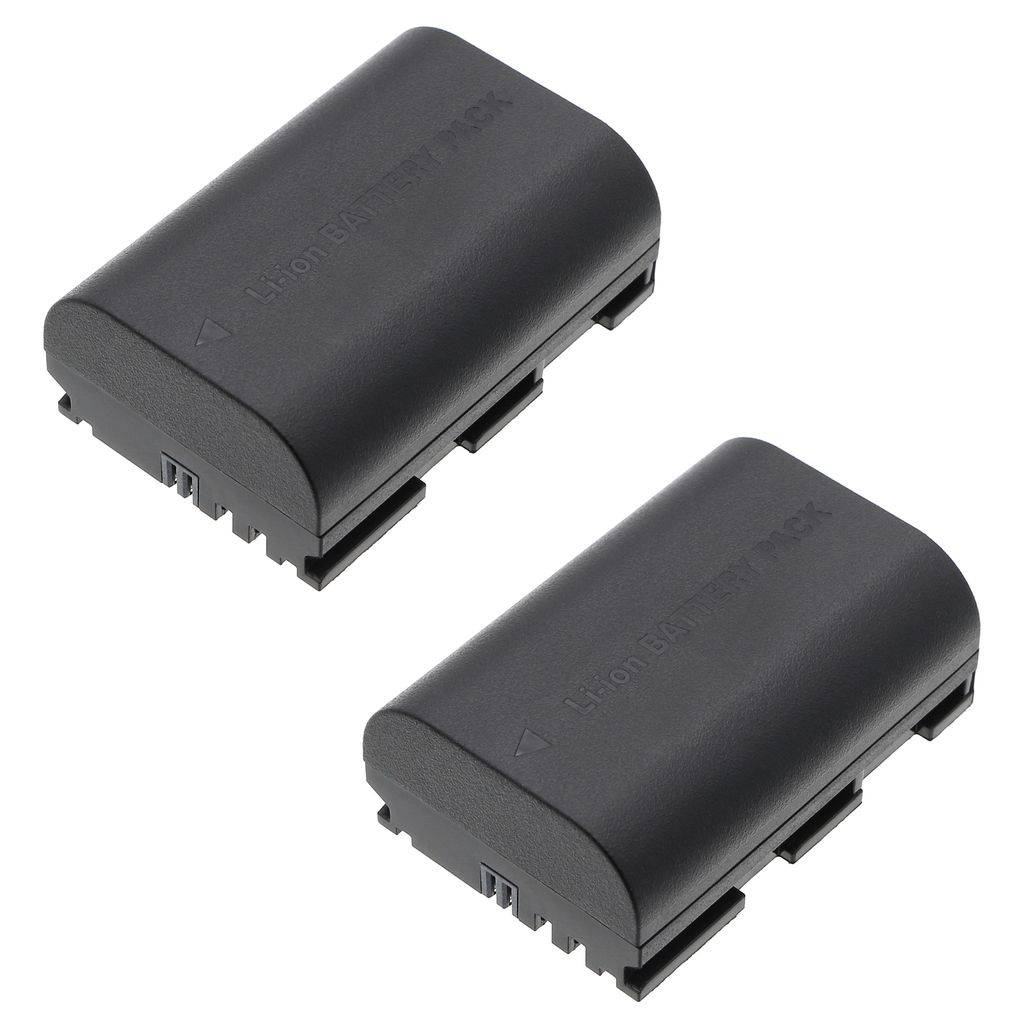 Batteri till Canon LP-E6 m.fl. - 2-pack