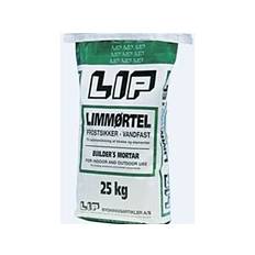 LIP Limmørtel Grå 20 kg.