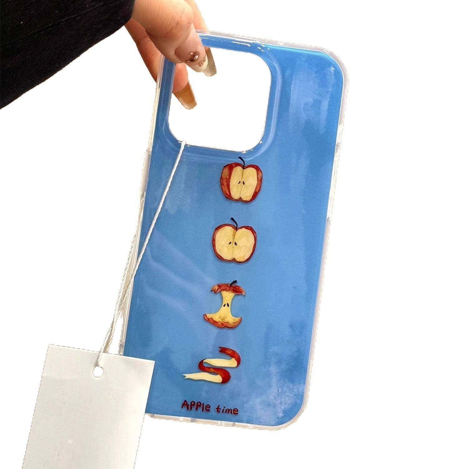 Rolig Graffiti Apple Lämplig för iPhone 15 Par 16 ProMax Mobilskal 13 Apple 14P Hängsmycke iPhone XSMAX