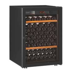 EuroCave Pure Small - 74/92 flasker - Multizone - Access Pack//Glass door - Black frame