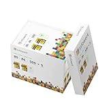 Infowerk skrivarpapper kopieringspapper 2500 ark 5 x 500 A4 80 g premium vit CIE 160 testvinnare PEFC miljöcertifikat