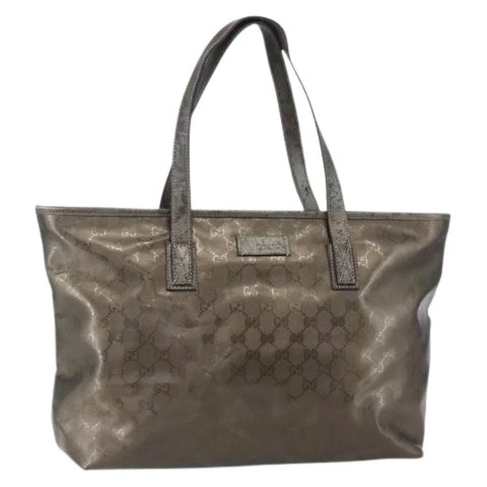 Gucci Vintage Pre-owned Vintage Tote Bag - Vintage - Dame - Grå - ONE SIZE -
