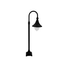 Norlys - Firenze Udendørs Bedlampe t/Beton Forankring Sort