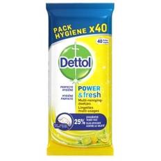 Dettol Power &amp; Fresh Wipes med citrus &amp; lime 40 st