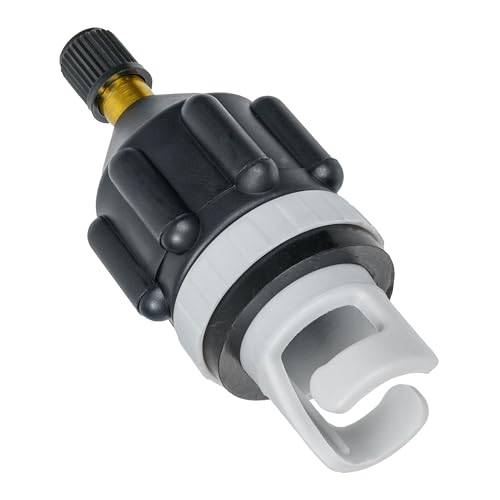 Ventiladapter för SUP luftpump, 1 st, luftpumptillbehör för uppBlåsbar stand up paddle board, kanot, kajak, solstol, uppBlåsbar båt, adapter för högtryckspump, pumpadapter golvpumptillbehör