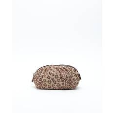 Fendi Leopard Vanity Pouch - Brown (10 cm x 20 cm)