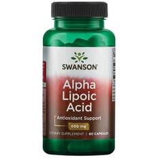 Alpha Liponsyre 600mg (60 kapsler, 600mg)