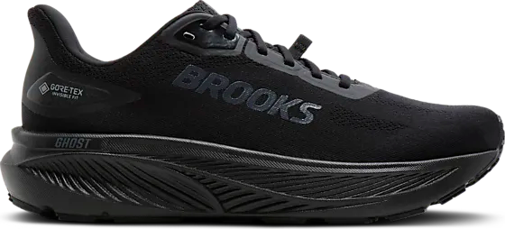 Brooks W Ghost 18 Gtx Löparskor Black/black - US 6