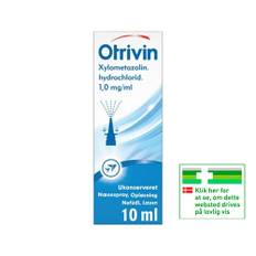 Otrivin Ukonserveret 1mg/ml 10ml