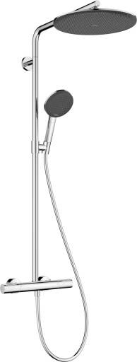 Hansgrohe Raindance Alive S Puro Showerpipe brusesæt, vandsparende, krom