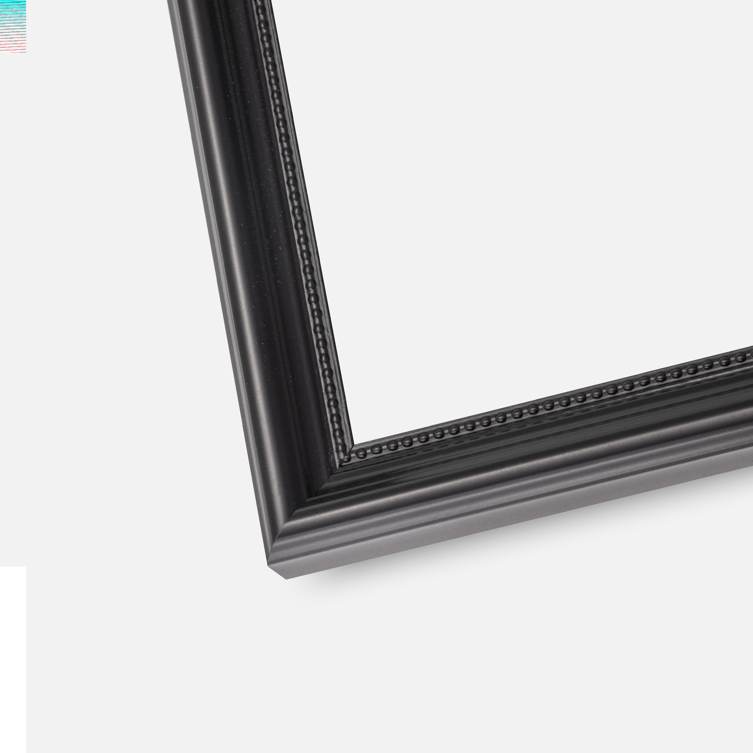 Ram Gala Svart 70x100 cm - Passepartout Vit 60x90 cm