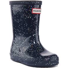 Hunter Kids First Glit In Navy For Kids - 8 UK - 25 EU - 10G/9B US / Navy