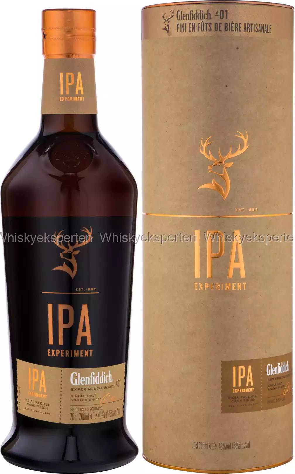 Glenfiddich Experimental Series IPA Experiment 70 cl, 43%