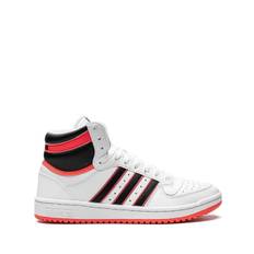 adidas - Top Ten höga sneakers - unisex - kalvskinn/gummi/Tyg - 11 - Vit