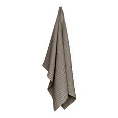Big Waffle Towel And Blanket Home Textiles Bathroom Textiles Towels & Bath Towels Bath Towels Brown The Organic Company