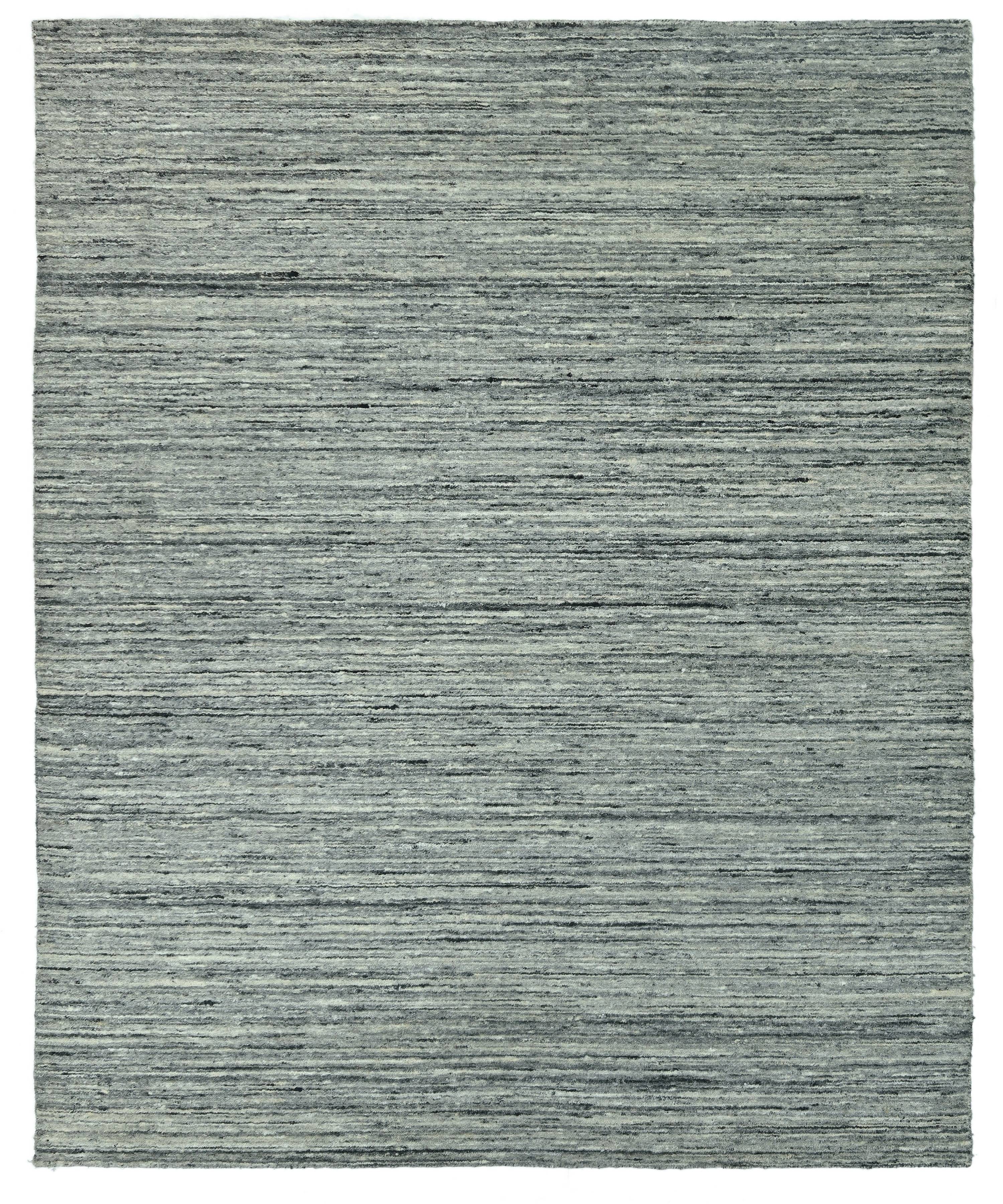 Bamboo Gabbeh Matta 240x300 Modern Matta Svart / Grå
