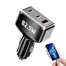 Ports Super Fast USB, Type C Car Charger Adapter, Type C Pd Super, Fast Charging Mobile Phone Socket Adapter, Car Phone Charger Adapter Fast Charge, Easy To Use, Portable for Family Travel