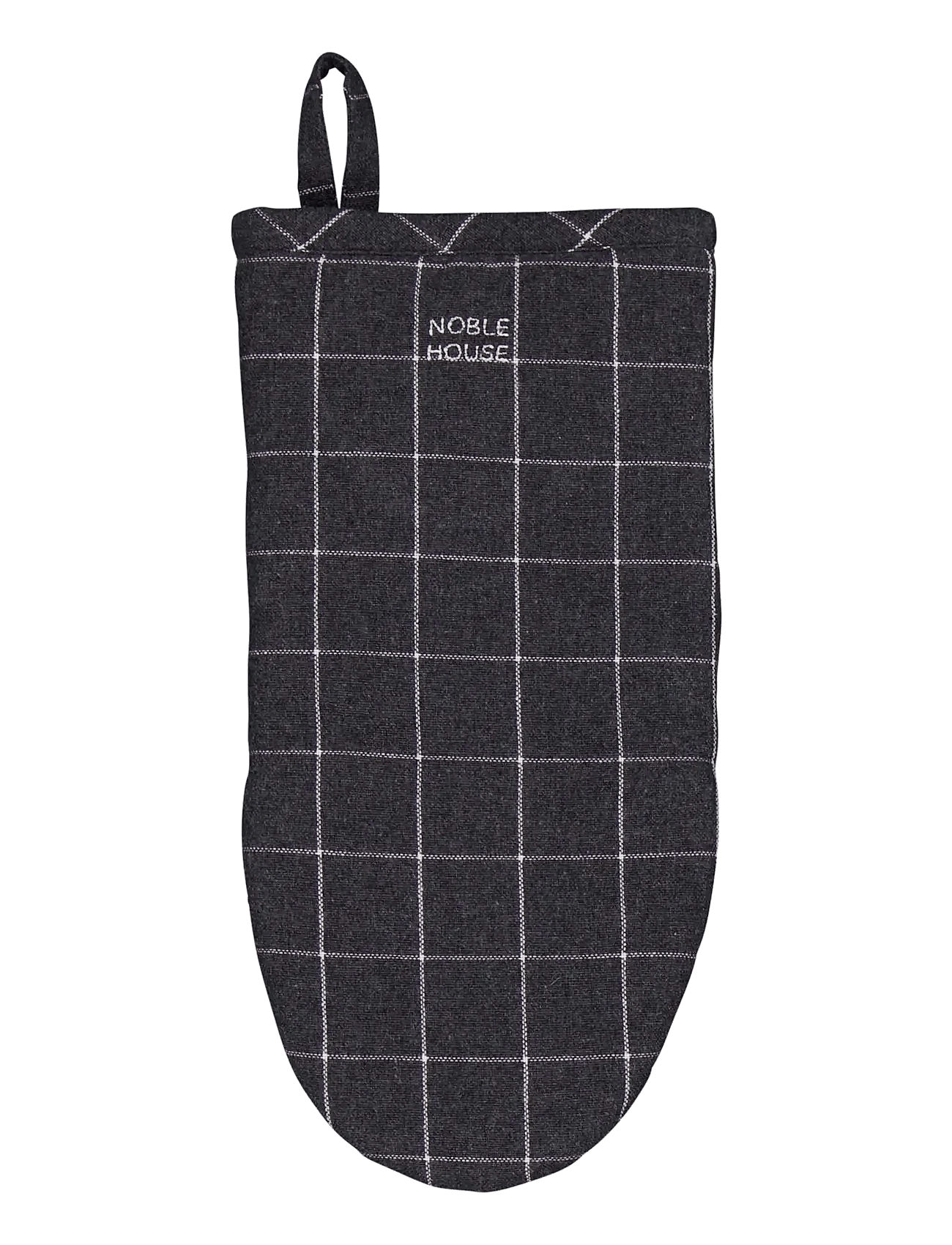 NOBLE HOUSE Ovnhandske Check Grs Mørkegrå 15X30 | Grey | 15X30 cm