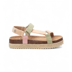Xti Kids för kvinnor/flickor. 15126703-BEIGE Sandaler 151267 beige (33), Karta, Kardborreband, Casual, barnmode - Beige, Mocka (33)