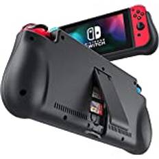 NEWDERY 10 000 mAh batterifodral för Nintendo Switch, laddningsfodral, batterifodral för Nintendo Switch, skyddande fodral, omladdning, kraftfullt powerbank case cover