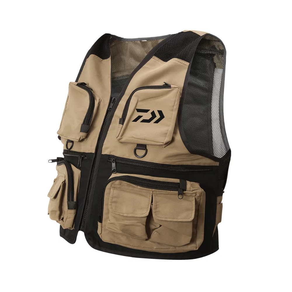 Daiwa Wading Waistcoat Fiskevest (Størrelse: XL).