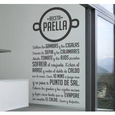 Vinilo decorativo receta paella Väggklistermärken djur