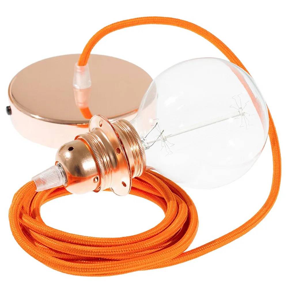 Creative Cables Rm15 2 M Hængende Lampe Pendel Til Lampeskærm