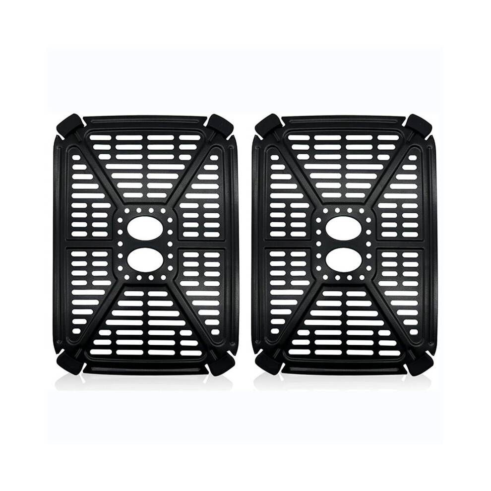 Air Fryer Tray for Holstein Housewares 8.4QT Dual Basket Digital Air Fryer 8.5x6.1 in Air Fryer Grill Plate Accessories