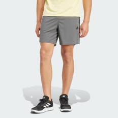 Train Essentials Piqué 3-Stripes træningsshorts - Grey Five / Black - 3XLT