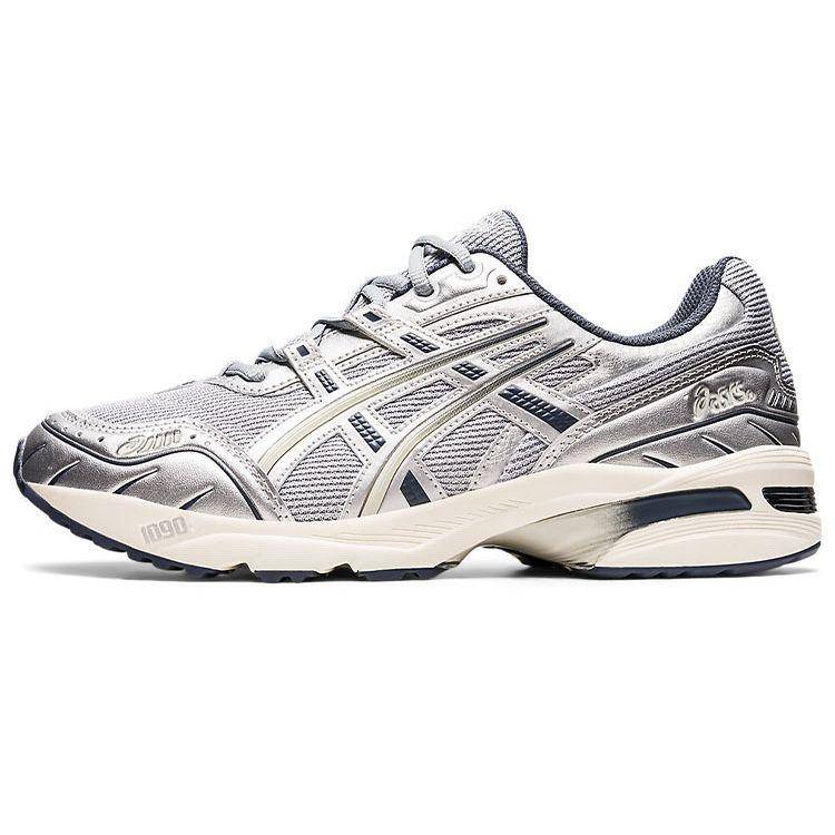 ASICS Gel 1090 Piedmont Grey Navy Unisex Sneakers Tarmac 1203A241-020 37