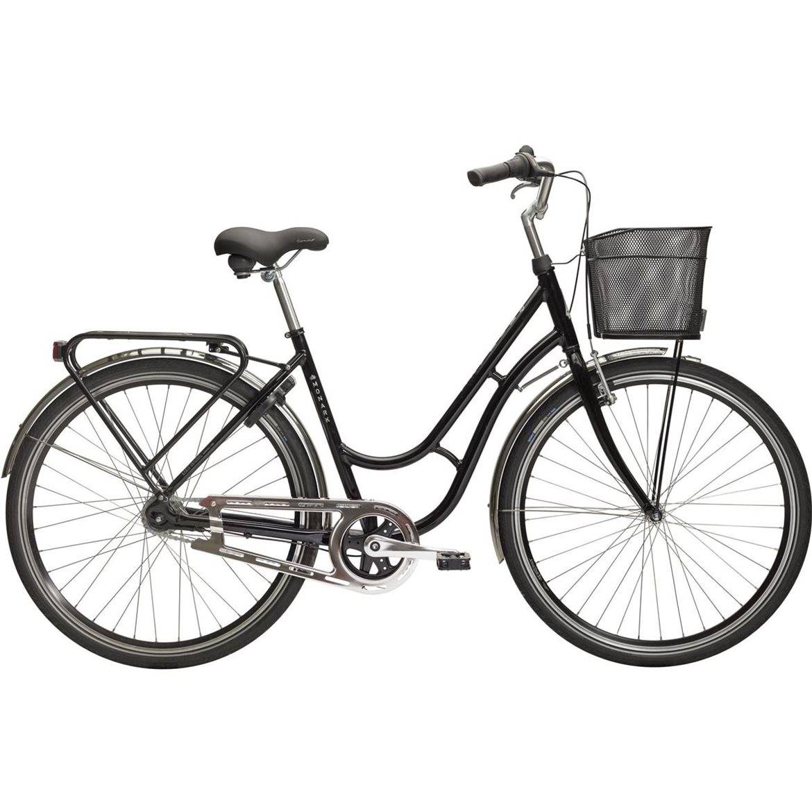 Monark Damcykel Karin 7-Växlar 28 Tum Svart, Svart, 55