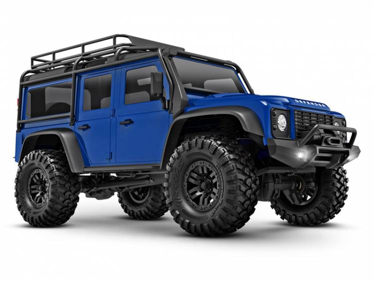 TRX-4M - Land Rover Defender - RTR Blå