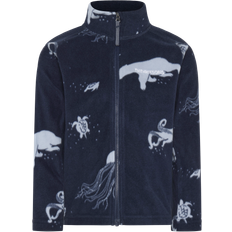 Monte Printed Kids' Full-Zip - Blå (90)