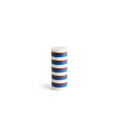Column Blockljus Medium Green & Brown