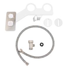 Slim Bidet Toilet Seat Attachment Non Electric Dual Nozzle Self Cleaning Feminine Butt Wash Bidet