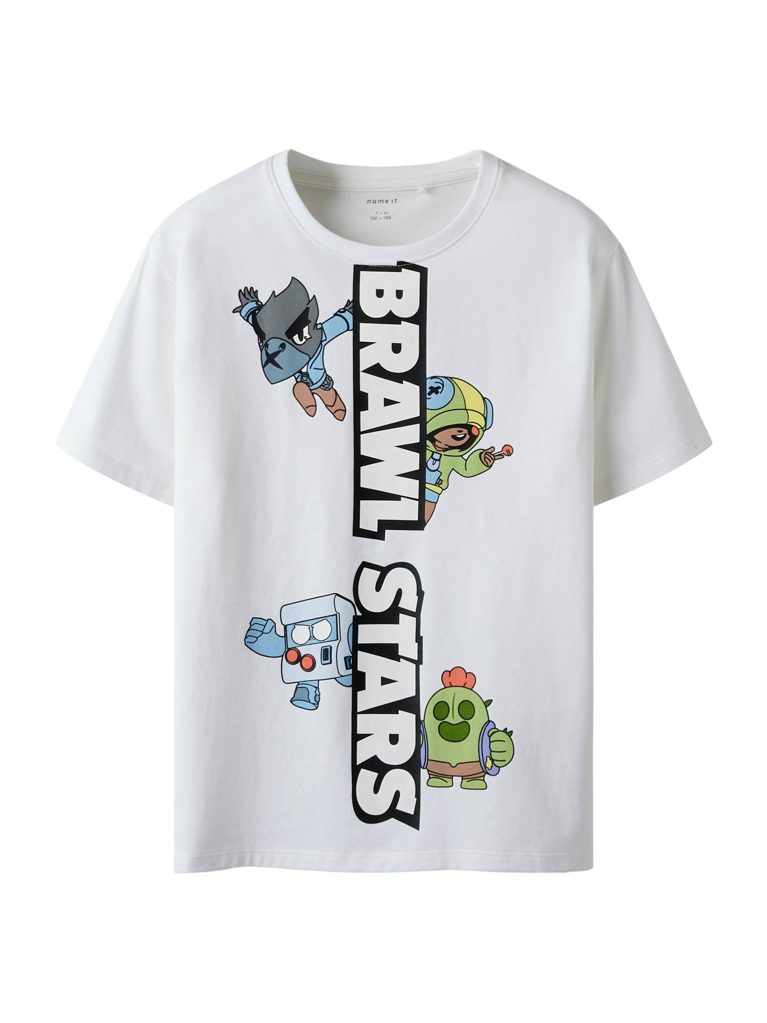 NAME IT Shirts 'NKMJOK BRWLST'  lyseblå / grøn / sort / hvid