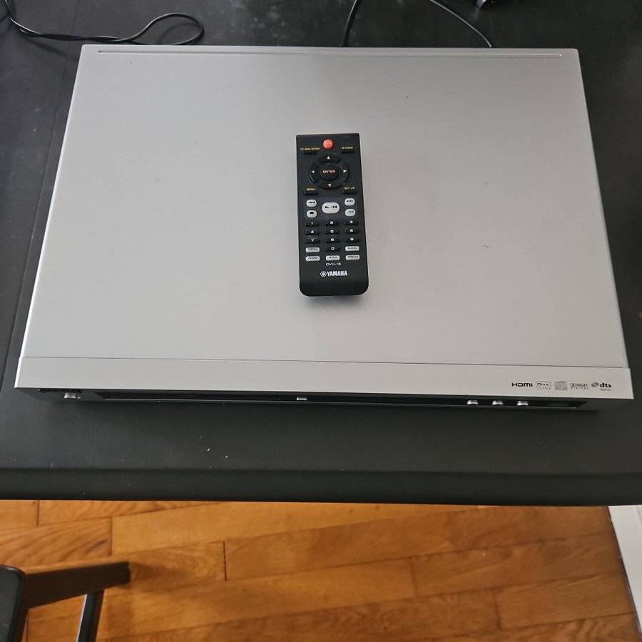 Yamaha DVD-S661 Regionsfri DVD-spelare – HDMI & SCART – Fjärrkontroll – Testad