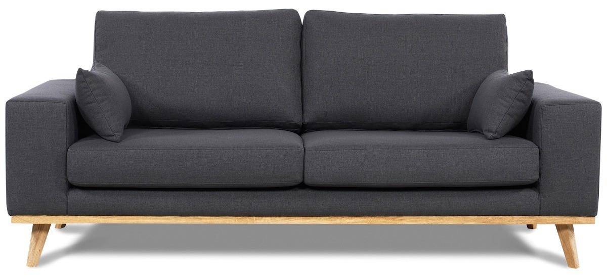 Simone 2-personers sofa - koksgrå Inari 95